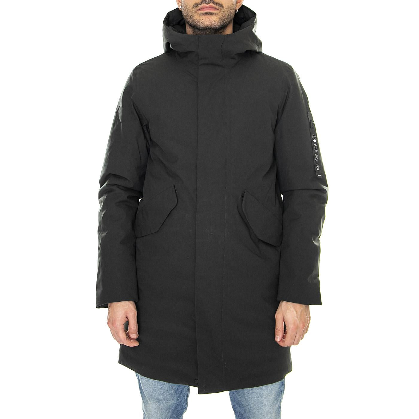 M´s Jacket Hjalmar Shelter Green T-spin 5000 - Giacca Invernale con Capuccio Uomo Verde 330343-055  ELVINE 