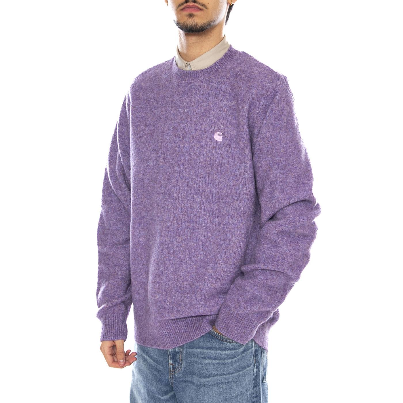 Curtis Sweater Tangled Phlox - Maglione Uomo Viola I035394.3B0XX . CARHARTT WIP 
