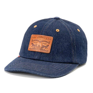 Relaxed Dad Heritage Cap - Indigo Rinse 2 - Cappellino con Visiera Blu 000A9 0005 LEVIS 