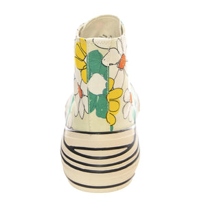 JC Play Endorphin-H Canvas Green / Yellow Multi Floral Shoes - Scarpe Donna Multicolore PLSJCD-037-2-19-GRN  JEFFREY CAMPBELL 