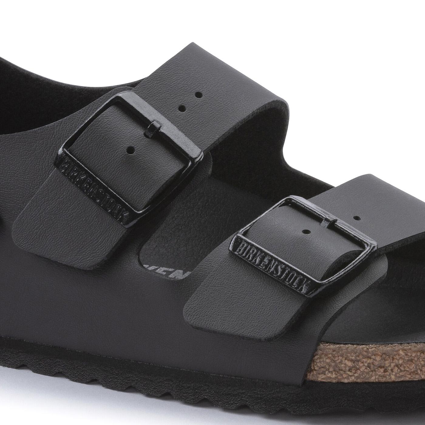 Milano Triples Black Birko Flor Sandals - Sandali Uomo Nero 1024998  BIRKENSTOCK 