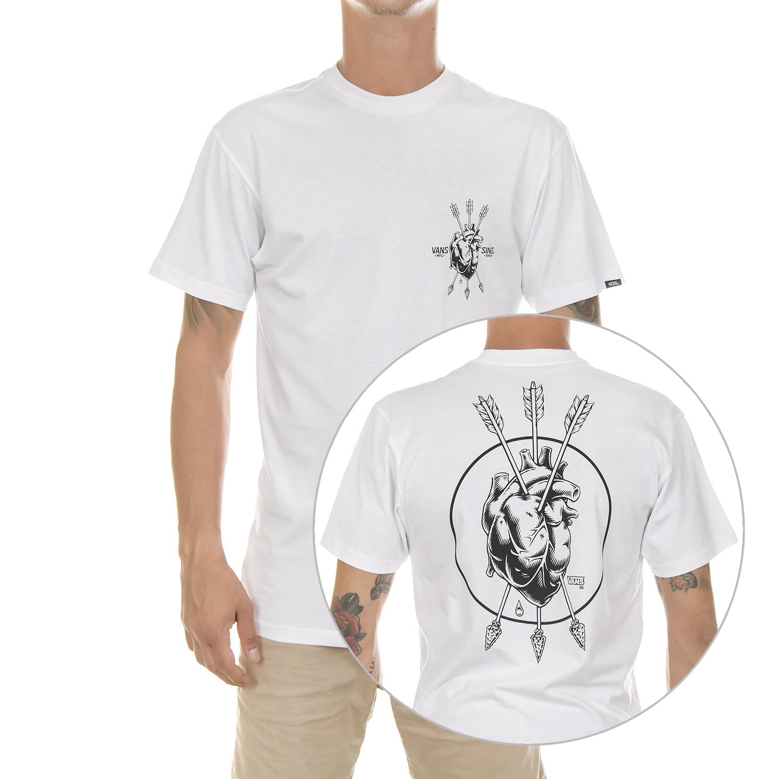 MN OPEN HEART White VA36FLWHT  VANS 