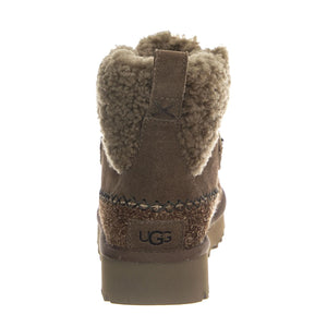 W Classic Alpine Lace-Up Hickory - Stivali Donna Marroni UGSCALPLHCK1158271W  UGG 