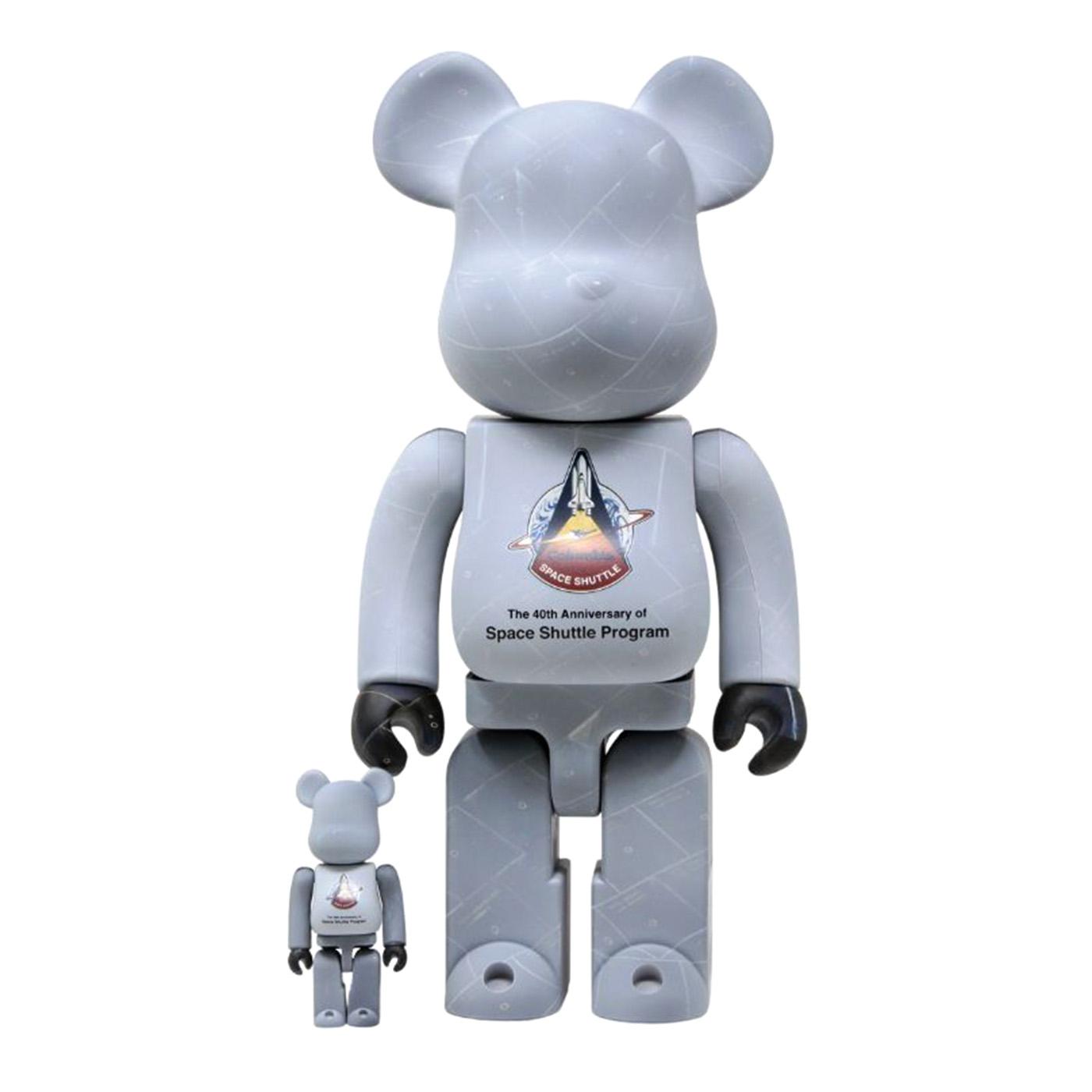Space Shuttle BE@RBRICK 100% & 400% - Medicom Toy Multicolore MDTSPACEHUTTLE  MEDICOM TOY 