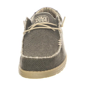 M' Wally Braided Army - Scarpe Stringate Profilo Basso Uomo Grige HD.40003.ARMY  HEY DUDE 
