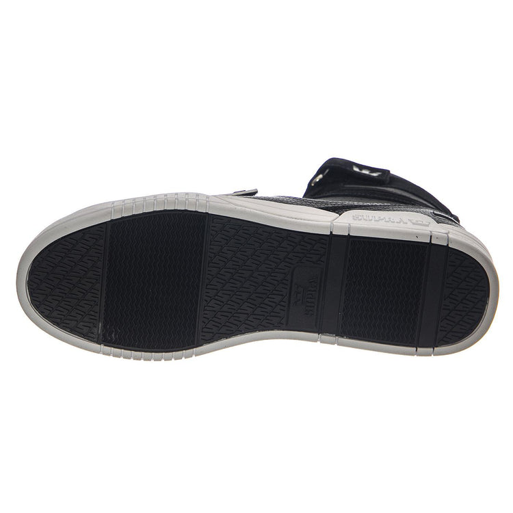 Breaker Black/ Silver / White - Scarpe Collo Alto Uomo Nere BREAKER Black/Silver-White  SUPRA 