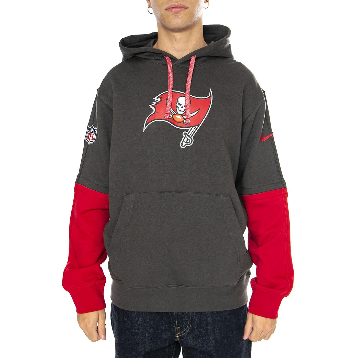 Nike Club Hoodie Black / Grey - Felpa Uomo Nera 02F2-964Z-8B-87G  NIKE 