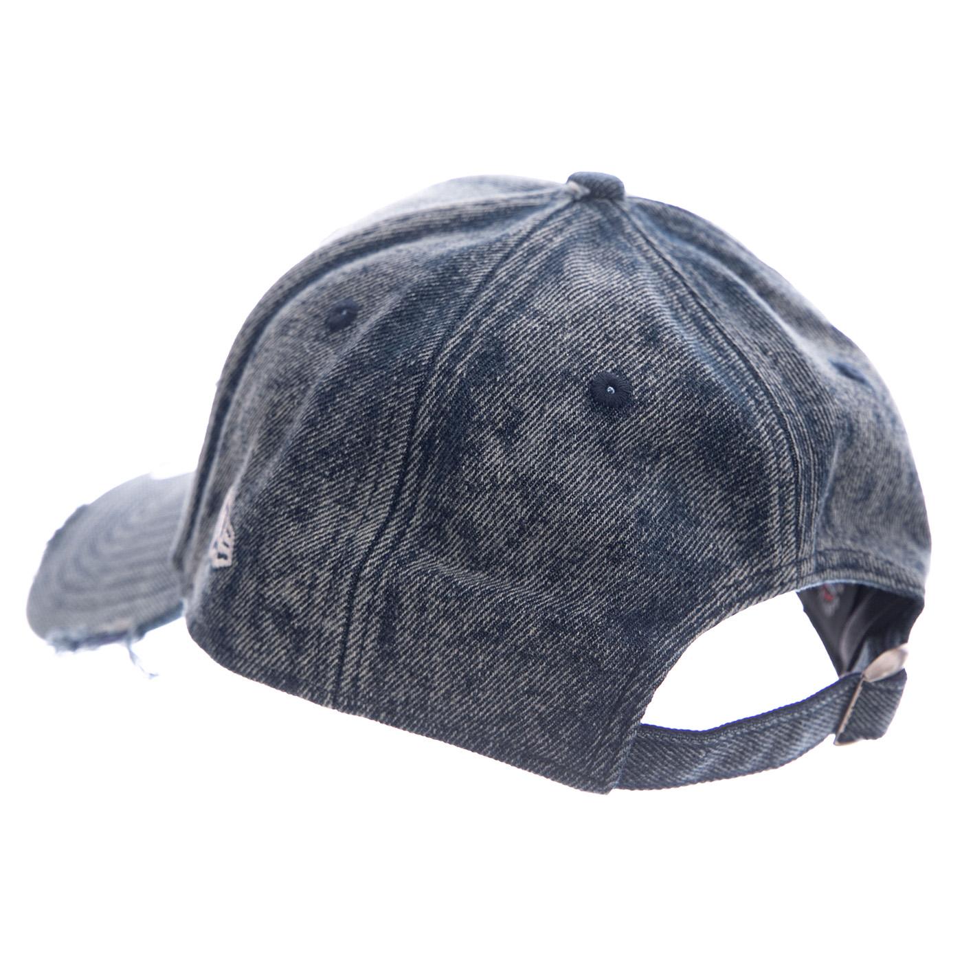 9FORTY® LOS ANGELES DODGERS PAB ACID WASH DENIM - Cappellino con Visiera Denim Jeans Blu 60856240 ACD NEW ERA 