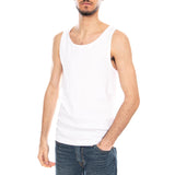 Tanner Reg SL Tank Top Noos White - Tanktop Herren Weiß Herren ONLY & SONS