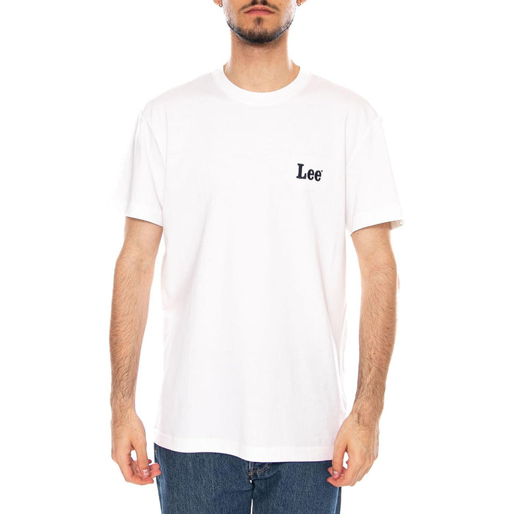 GOOD DAY TEE BRIGHT WHITE - Maglietta Girocollo Uomo Bianca 112376469 WHT LEE 