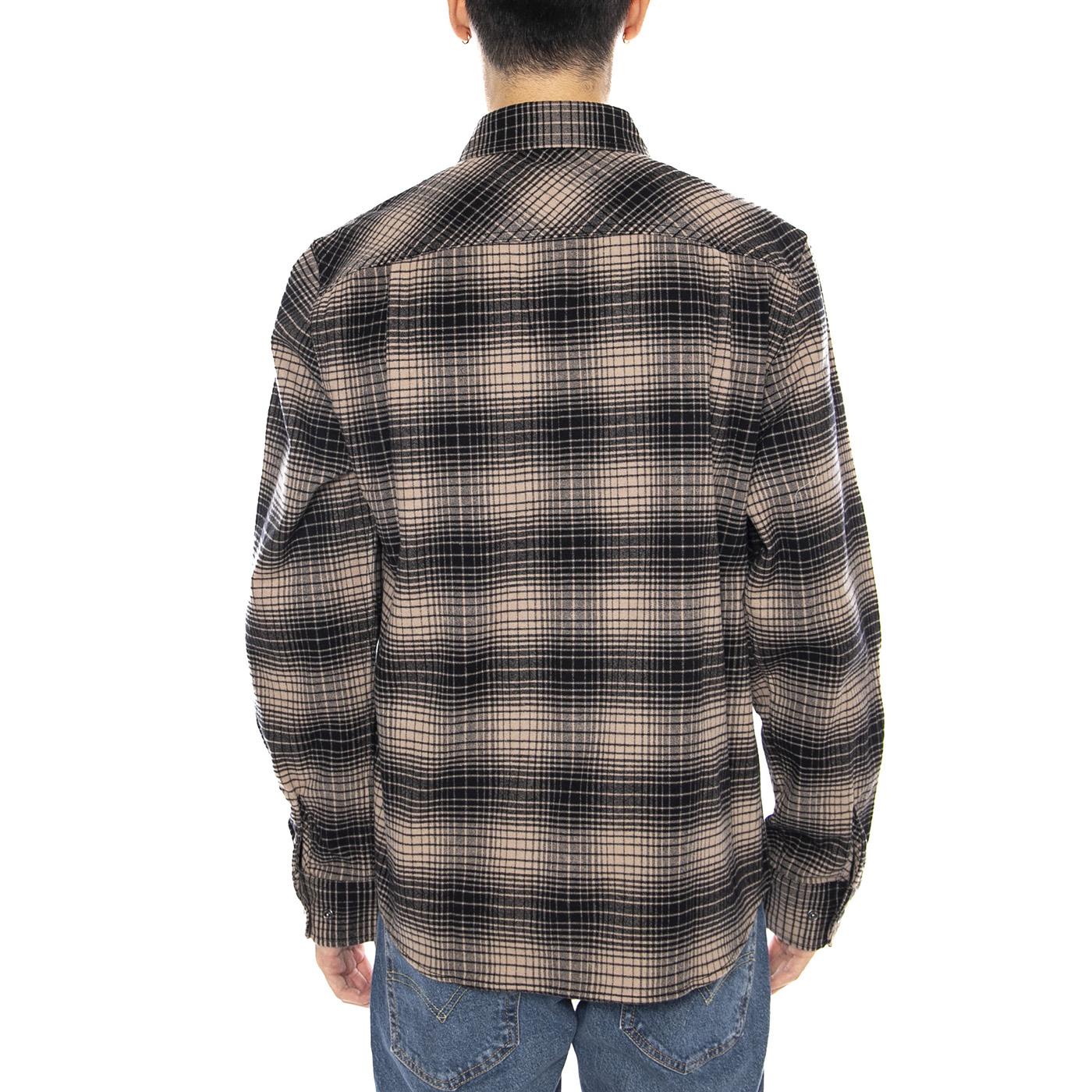 Builders Bowery STR WR Flannel -- Camicia Uomo Multicolore 01430 BLKCG BRIXTON 