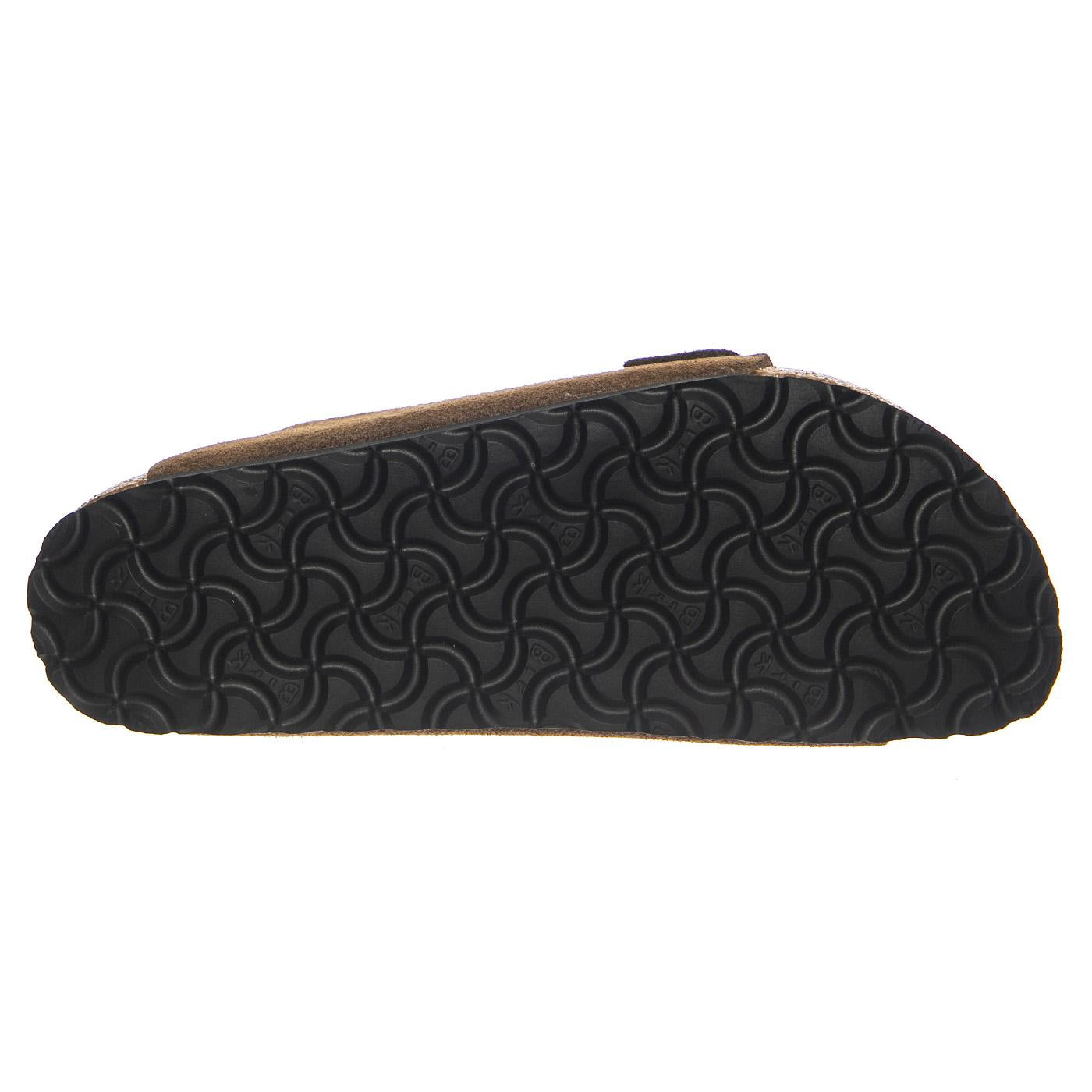 Arizona SFB Dark Tea, Suede Leather - Sandali Uomo Marroni 1030865 . BIRKENSTOCK 