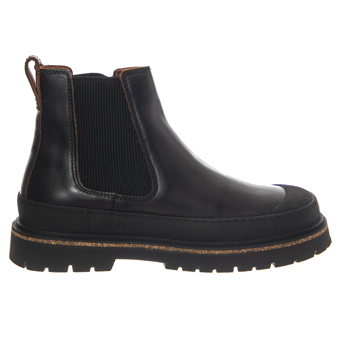 Prescott Slip On Women black, Pull Up Leather - Stivaletti alla Caviglia Donna Marroni 1025218 . BIRKENSTOCK 