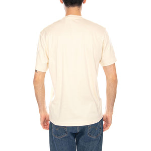 T-SHIRT ECRU - Maglietta Lacoste Girocollo Uomo Ecru TH5931 056 LACOSTE 