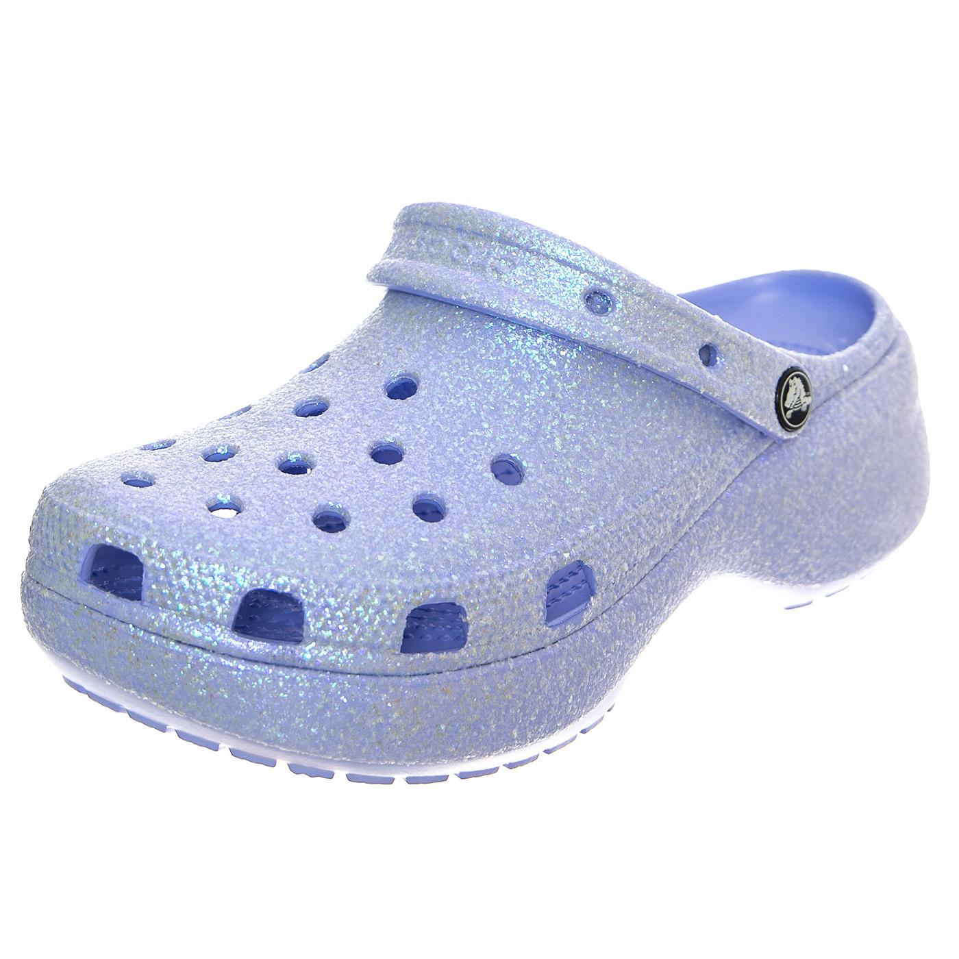 W' Classic Platform Glitter Clg W MOJE - Sandali Donna Viola CR.207241-MOJE  CROCS 