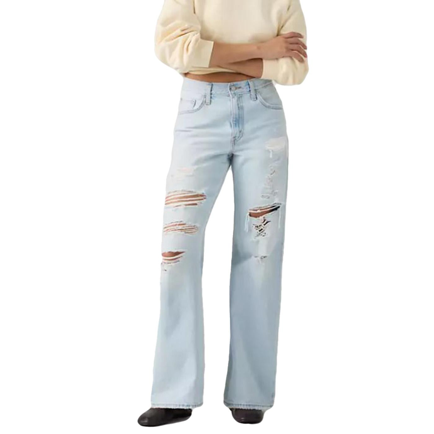 LOOSE BOOTCUT MED INDIGO - Pantaloni Denim Jeans Donna Blu 005DO 0009 LEVIS 