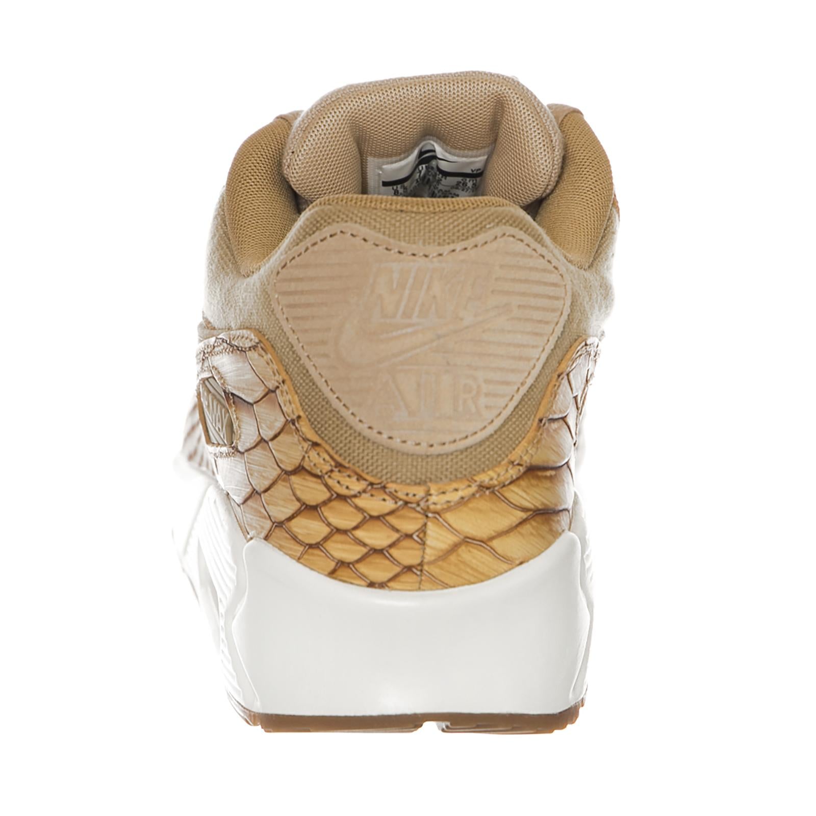 Air Max 90 Premium Leather VACHETTA TAN/VACHETTA TAN-ELEMENTAL GOLD AH8046-200  NIKE 