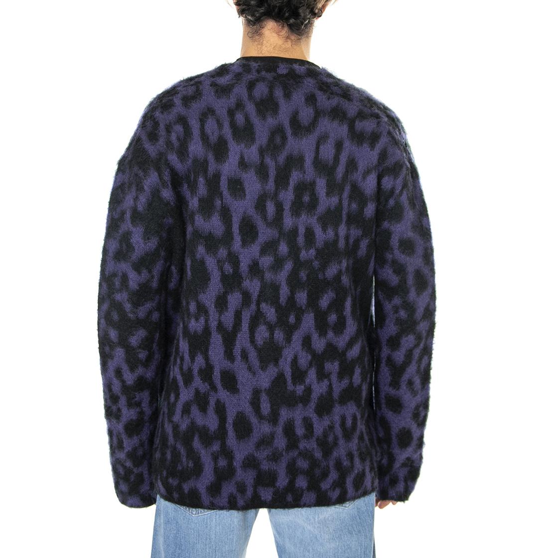 Hiji Cardigan Violet / Black - Cardigan Uomo Viola / Nero I029761.1B2.67.-1B2.67  EDWIN 