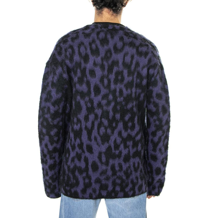 Hiji Cardigan Violet / Black - Cardigan Uomo Viola / Nero I029761.1B2.67.-1B2.67  EDWIN 