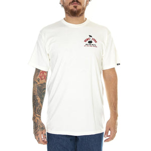 Rhythm Pup SS Tee Marshmallow - Maglietta Girocollo Uomo Bianca VN0008F2FS81  VANS 