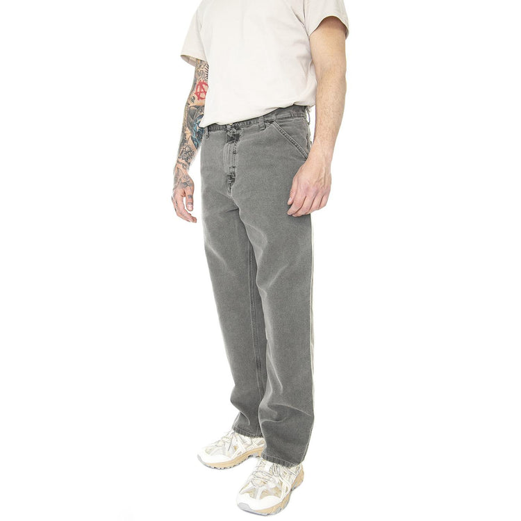 Simple Pant Black Faded - Pantaloni Denim Jeans Uomo Neri I031670-89FH  CARHARTT WIP 