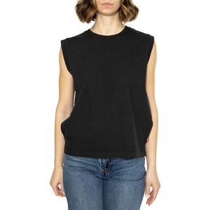 Boxy Tank Black - Canotta Donna Nera A8794-0008  LEVIS 