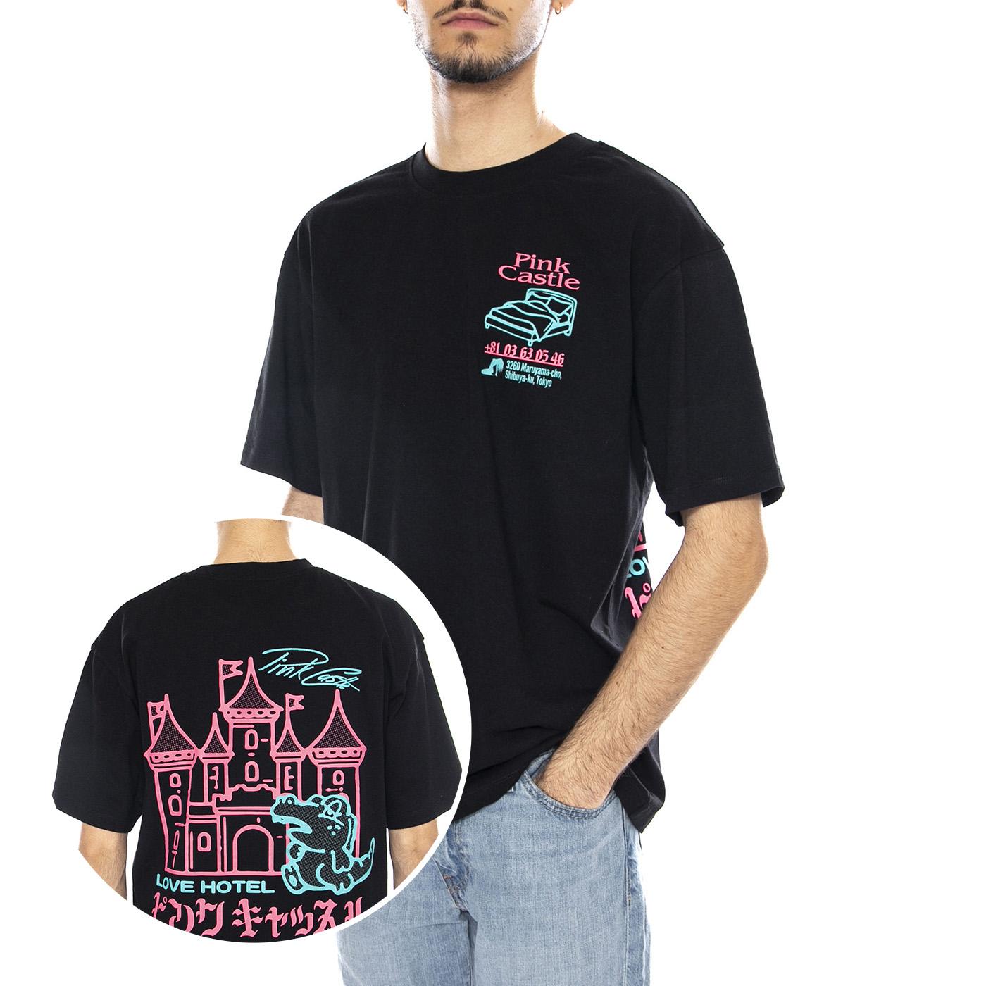 Pink Castle TS -- Maglietta Uomo Nera I036397. 89.67 EDWIN 