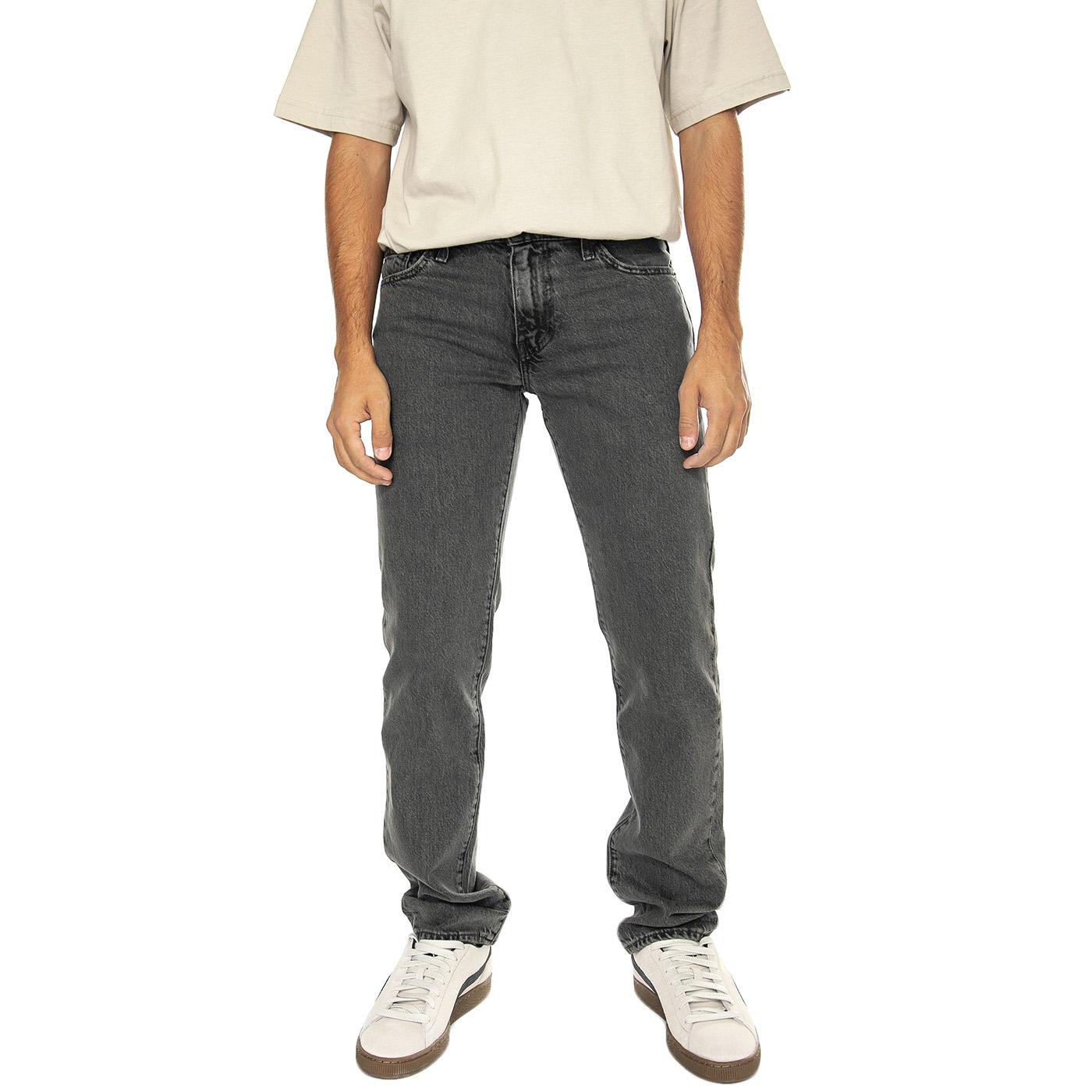 511 Slim Power Lines Grey - Pantaloni Denim Jeans Uomo Grigi 04511-5831  LEVIS 