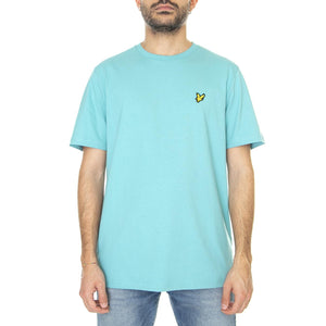 Plain T-Shirt Brooke Blue - Maglietta Girocollo Uomo Blu TS400VOG-W896  LYLE & SCOTT 