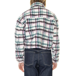 Cropped Sherpa Jacket Deep Emerald-L55GAX38 - Giacca Invernale Donna Multicolore 112320685  LEE 