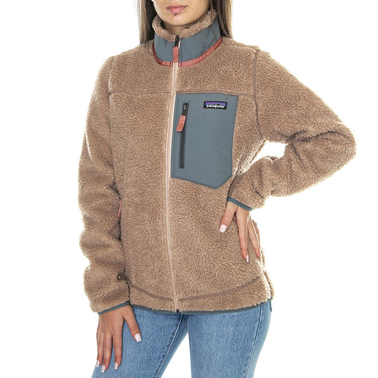 W's Classic Retro-X Jkt Belay Blue - Giacca Donna Marrone 23074-PTNU  PATAGONIA 