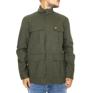 Field Jacket - Olive Green - Giacca Invernale Uomo Verde JK709V-A01  LYLE & SCOTT 