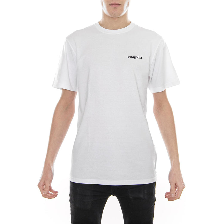 Mn P-6 Logo Responsibili-Tee - White - Maglietta Girocollo Uomo Bianca 39174-WHI  PATAGONIA 