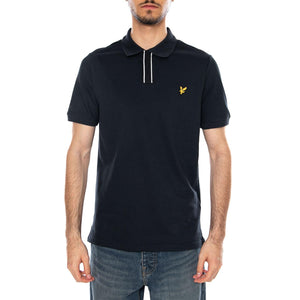 PLACKET TIPPED POLO SHIRT DARK NAVY - Polo Uomo Blu SP2409V Z27 LYLE & SCOTT 