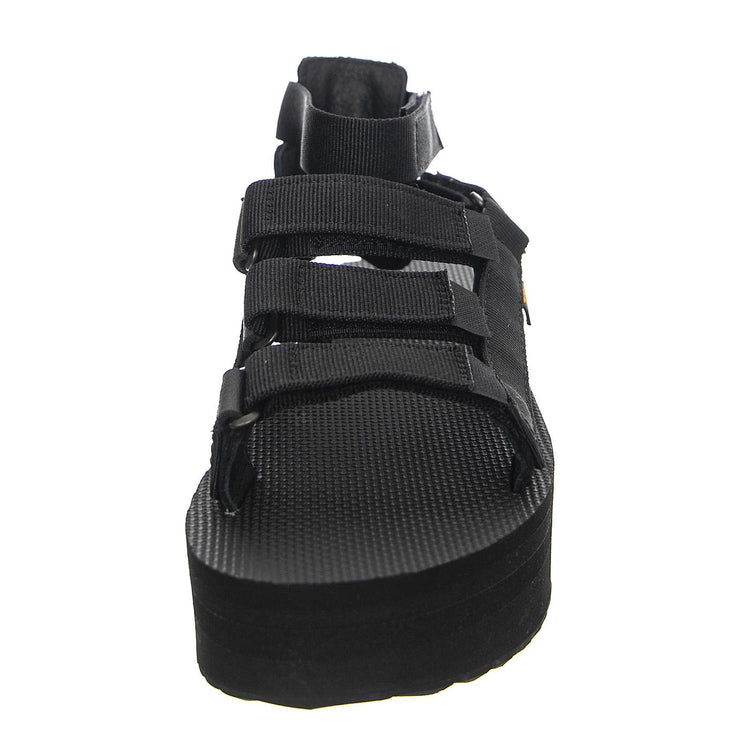 Flatform Mevia Black - Sandali Donna Neri 1116810-BLK  TEVA 