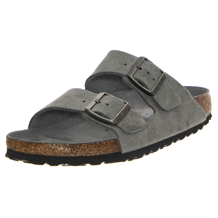 Autunno / Inverno - Arizona BS Basalt Gray Tonal FB Narrow Fit - Sandali Uomo Grigi - Calzata Stretta 1030912 . BIRKENSTOCK 