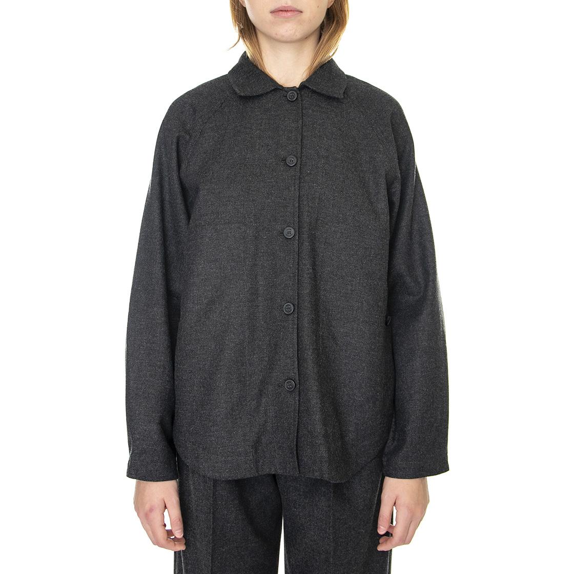 Marilla Black Melange - Camicia Donna Nera 330760-BLK  ELVINE 