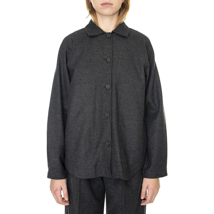 Marilla Black Melange - Camicia Donna Nera 330760-BLK  ELVINE 