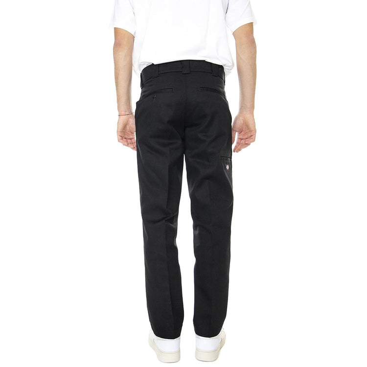 Slim Straight Double Knee Rec Black - Pantaloni Chino Uomo Neri DK0A4XZEBLK1  DICKIES 