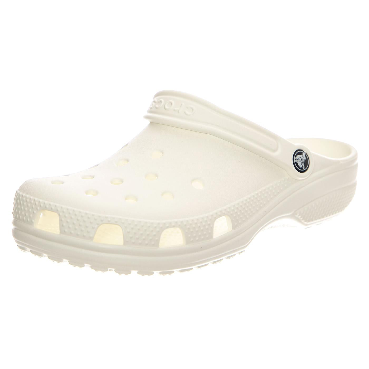 Classic Sabot U White - Sandali Donna / Uomo Bianchi CR.10001 WHI  CROCS 