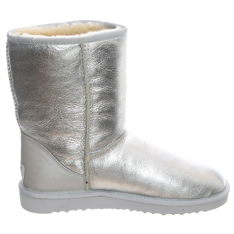 Classic Short Boots - Silver - Stivali Donna Argento UGSCLSSI5842W  UGG 