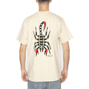 Bledsoe S/S Tee Beige - Maglietta Girocollo Uomo Beige TS02352-STONE  HUF 