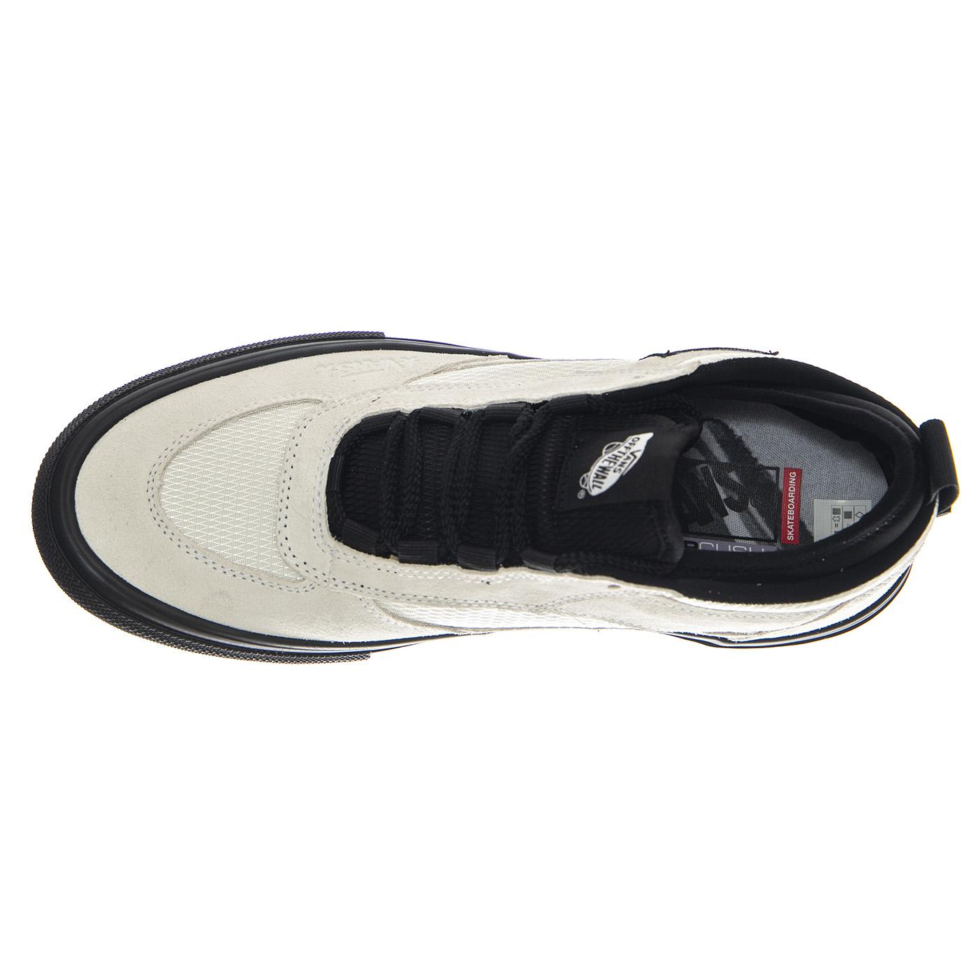 Vans Skate Safe Low Atiba Bone White/Black - Scarpe Stringate Uomo Bianche VN000EEHBWI1 . VANS 