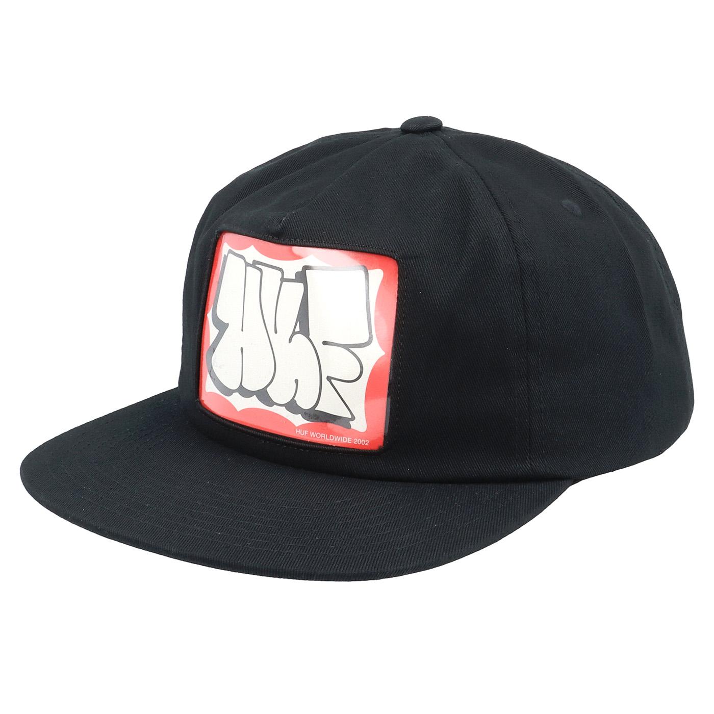 Huf One Window Black - Cappello Nero HT00607  HUF 