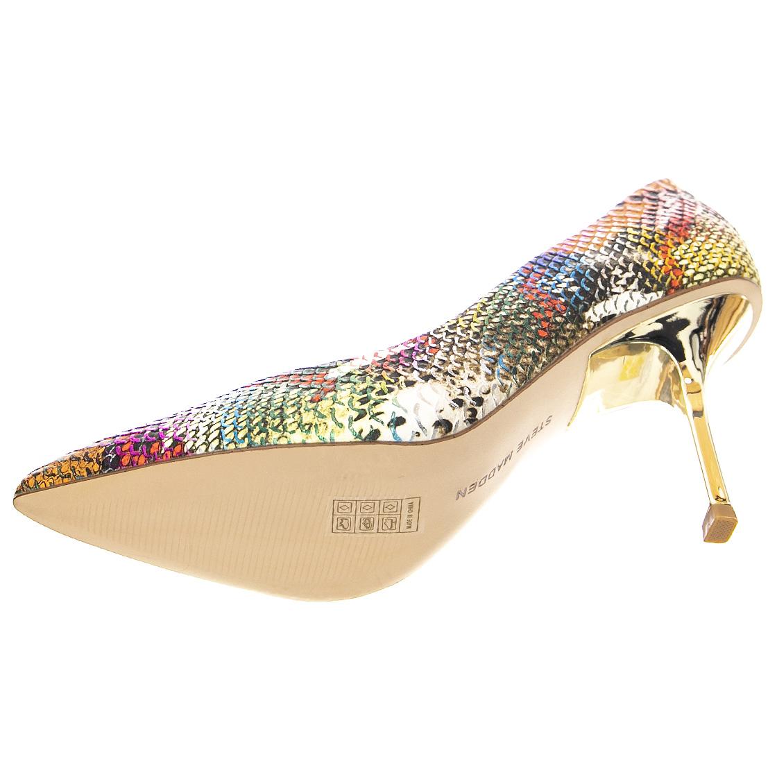STANZE MULTI SNAKE - Scarpe Décolleté Donna Serpente Multicolore SMSSTANZE-MUL . STEVE MADDEN 