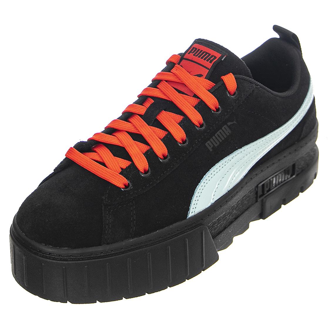 Mayze SD x Dua Lipa,Puma Black-Blue Glow - Scarpe Stringate Profilo Basso Donna Nere 387294-05  PUMA 