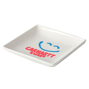 Happy Script Tray Wax - Posacenere Bianco I031271-D6XX  CARHARTT WIP 