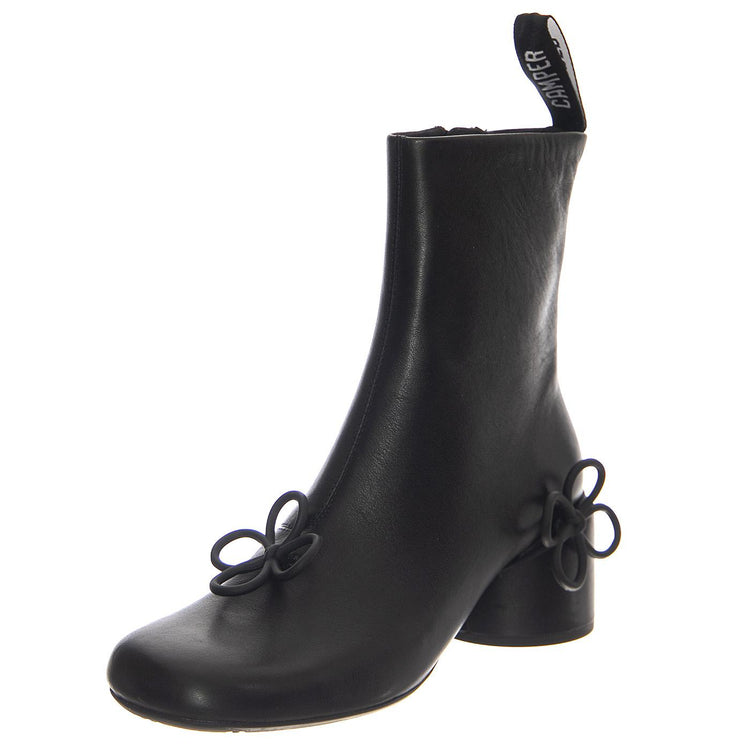 Gobi Negro Flowers / Niki Gobi Negro-Negro - Stivaletti Donna Neri K400757-002  CAMPER 