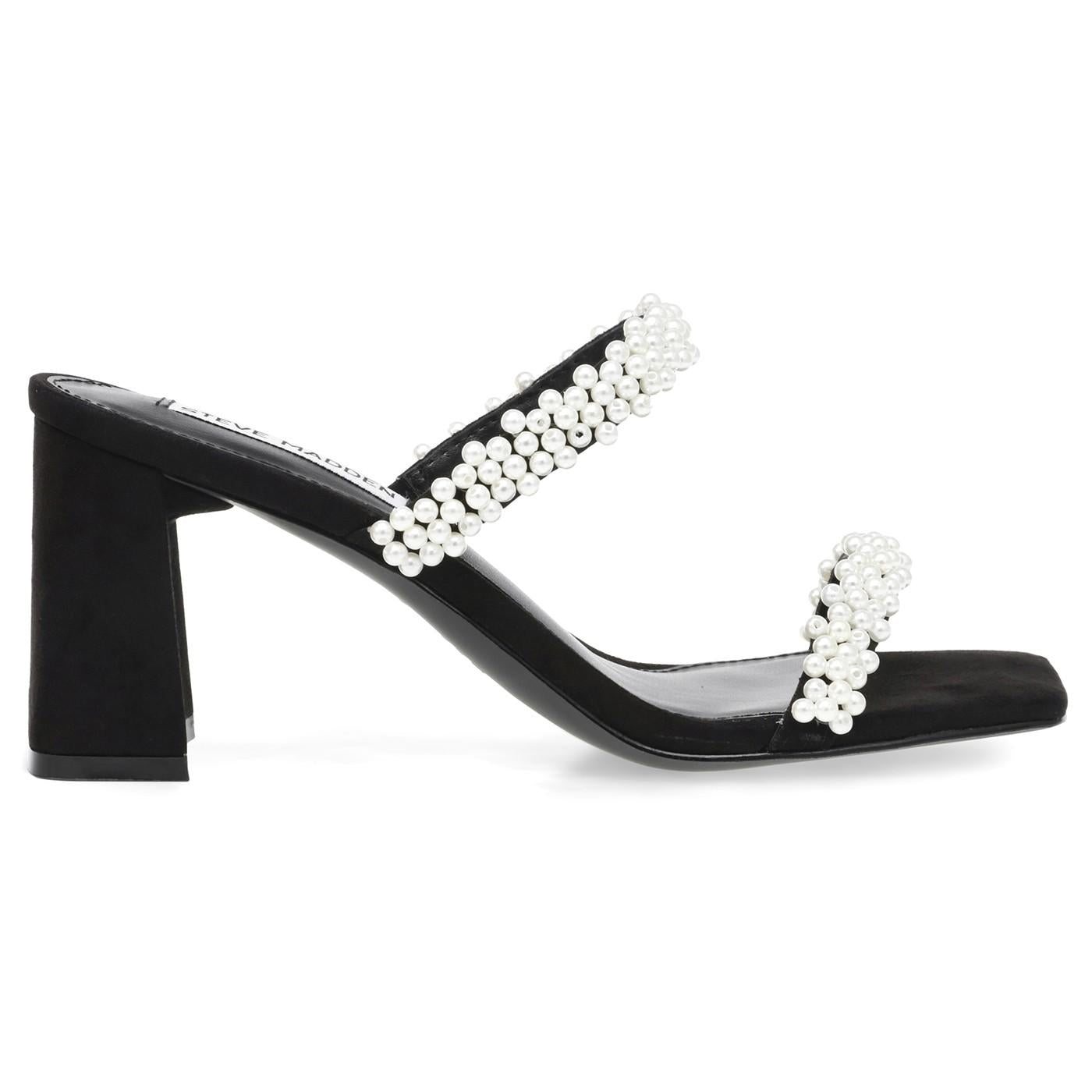 Lilah-P Black - Sandali Donna Neri SMSLILAH-P-BLA  STEVE MADDEN 