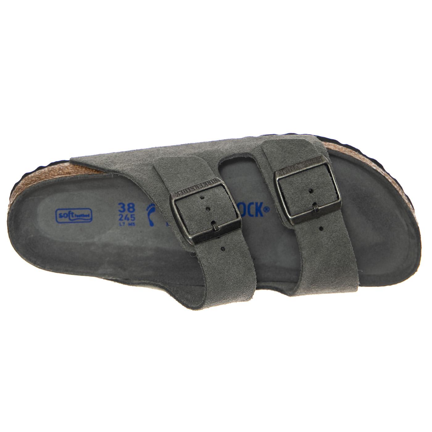 Autunno / Inverno - Arizona BS Basalt Gray Tonal FB Narrow Fit - Sandali Uomo Grigi - Calzata Stretta 1030912 . BIRKENSTOCK 